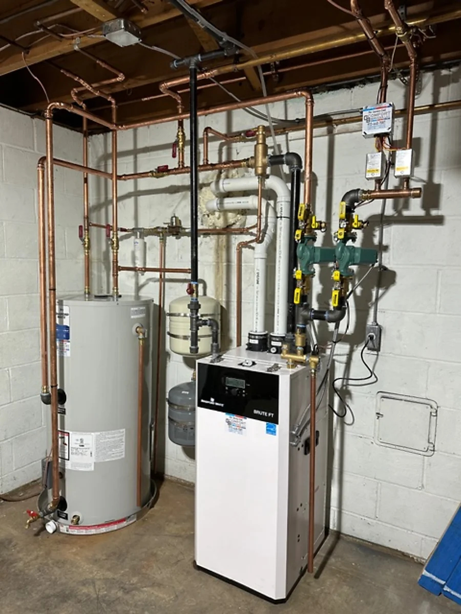 Boiler system serviced by GB Comfort Services