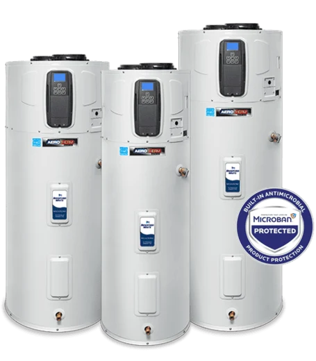 Bradford White AeroTherm hybrid heat pump water heaters