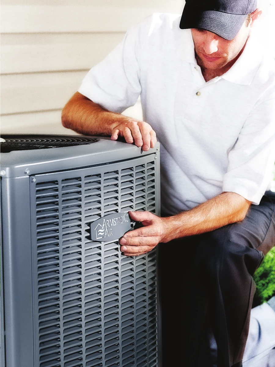 Central heat pump system installed by GB Comfort Services