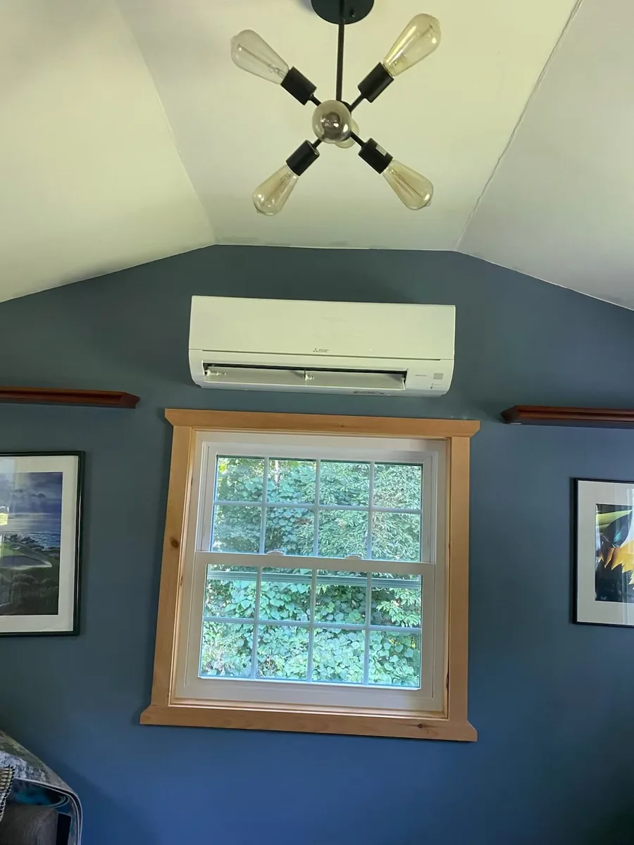 Mitsubishi Electric ductless system installed by GB Comfort Services