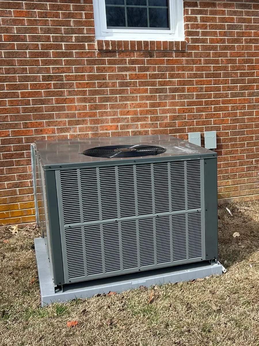 Packaged HVAC unit installed by GB Comfort Services