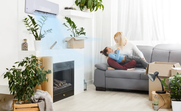 Indoor air quality and humidity control work by GB Comfort Services