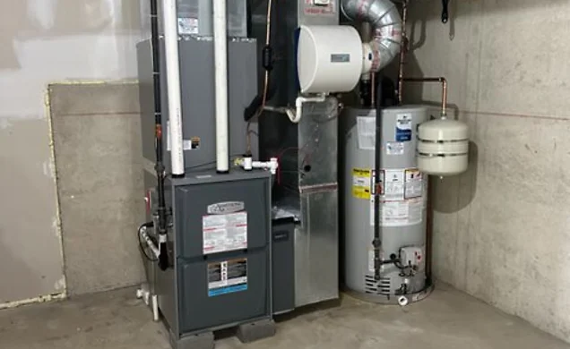 Furnace repair and installation work by GB Comfort Services