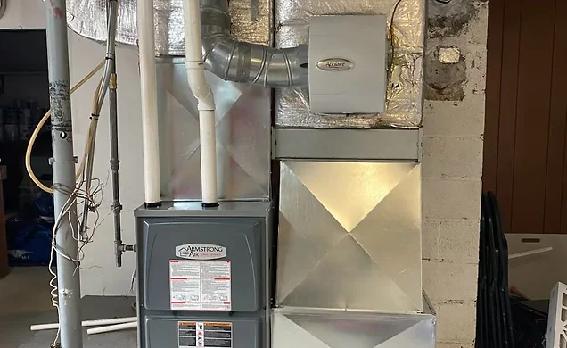 Furnace repair and installation work by GB Comfort Services