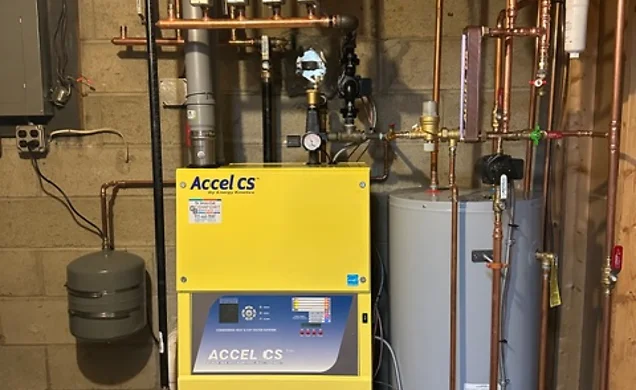 Gas piping installation and service work by GB Comfort Services