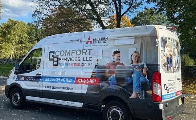 GB Comfort Services service van