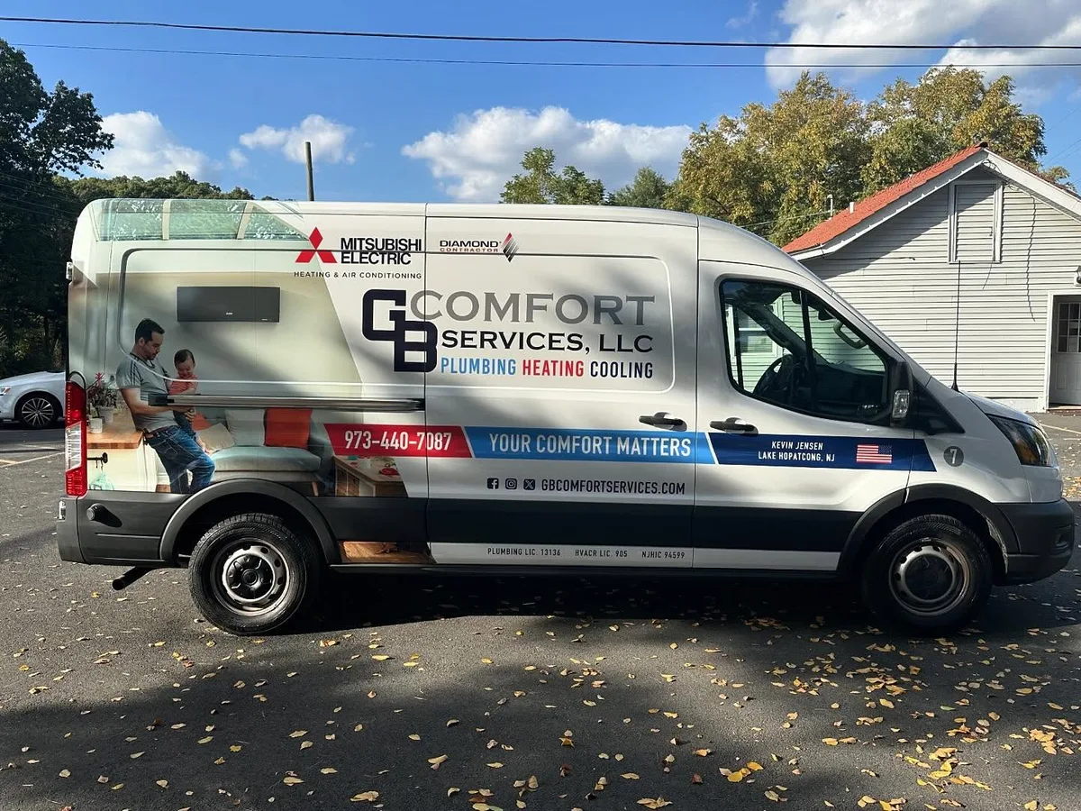 GB Comfort Services service van