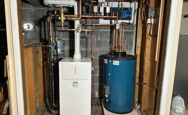 Tankless water heater installation and service by GB Comfort Services
