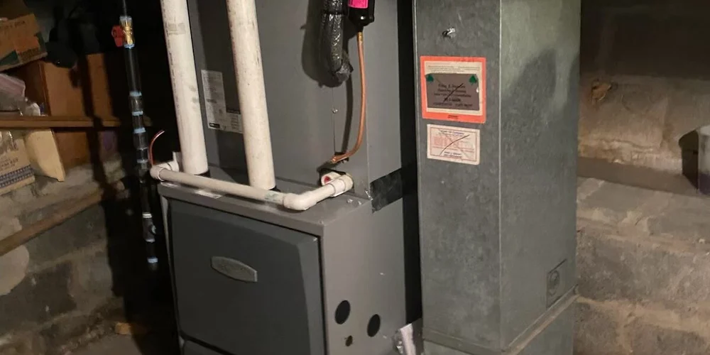 Furnace serviced by GB Comfort Services