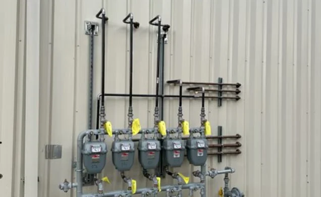 Gas piping work by GB Comfort Services